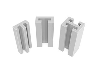 Блоки защитные полиэтиленовые TISSA-RP c содержанием бора 5%